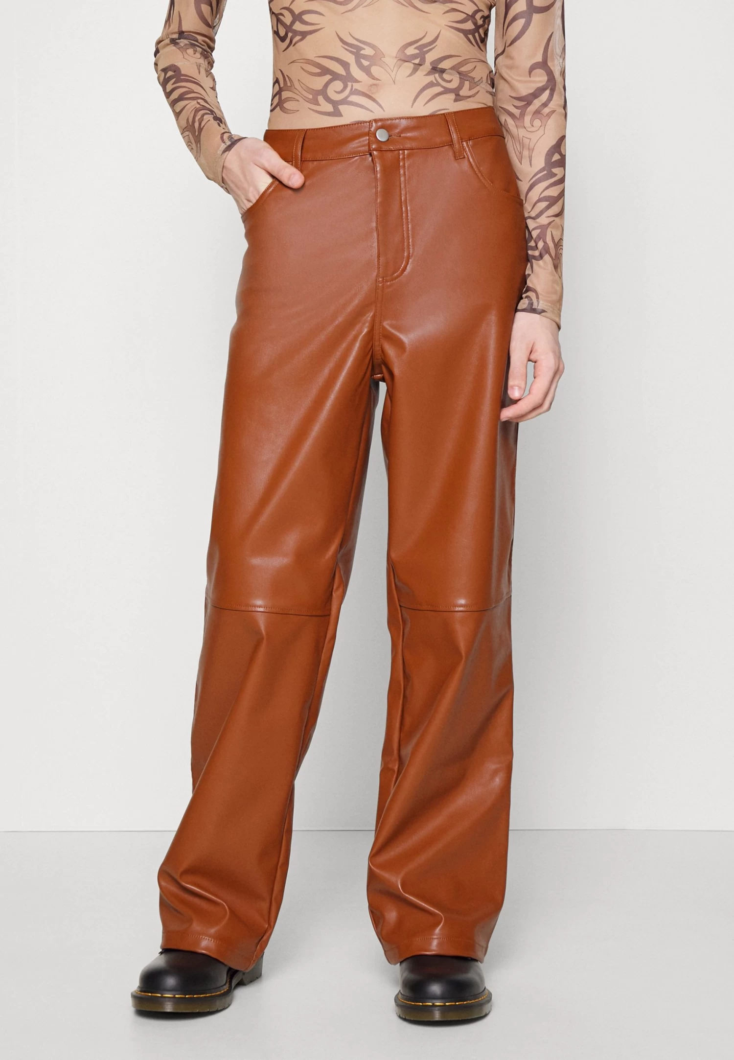 Phluid Project X Yourturn Unisex - Broek - Brown 1 Phluid Project X Yourturn Unisex - Broek - Brown
