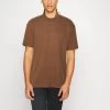 YOURTURN Unisex - T-Shirt Basic - Brown