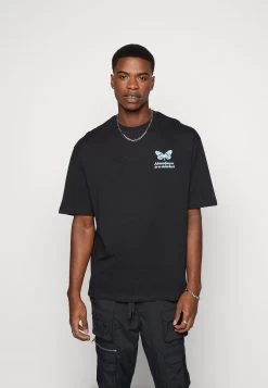 YOURTURN Chest Tee Unisex - T-Shirt Print - 802 - Black